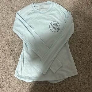 sand jamm long sleeve swim shirt
